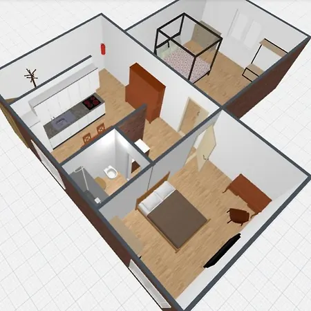 公寓 Trastevere Garibaldi 14