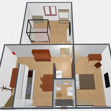 Trastevere Garibaldi 14 Apartman *